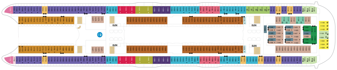 Royal Caribbean International, Symphony of the Seas, Deck 11.png
